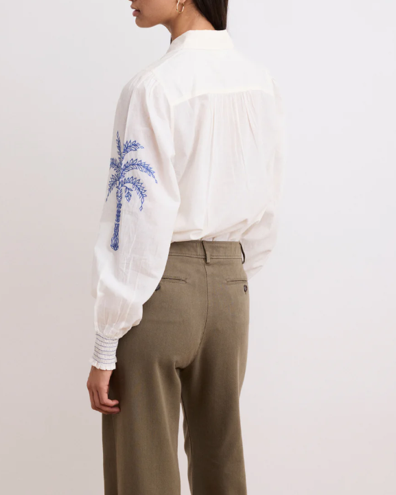 CHEMISE CAICOS ECRU ~ HARTFORD